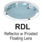 Preview: MCPS4_M410 RDL Reflector with Frosted Floating Lens