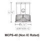 Preview: MCPS6-M610 MCPS40 (NON IC Rated)