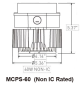 Preview: MCPS6-M610 MCPS-60 (Non IC Rated)