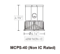 Preview: MCPS8_M810 MCPS-40 NON IC Rated