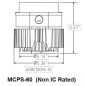 Preview: MCPS8_M810 MCPS-60 Non IC Rated