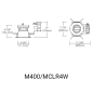 Preview: M400/MCLR4W Linedrawing