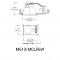 Preview: M610/MCLR6W Linedrawing