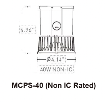 MCPS6-M610 MCPS40 (NON IC Rated)
