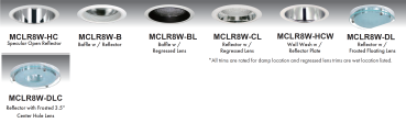 M800/MCLR8W Trims