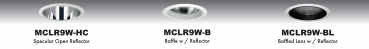 MCLR9W Trims