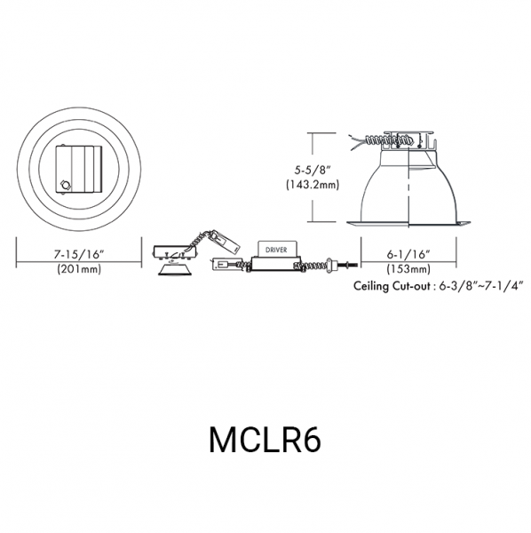MCLR6 Linedrawing