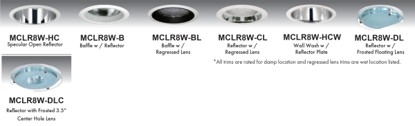 M800/MCLR8W Trims